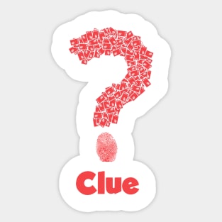 Clue Sticker